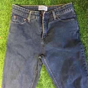 Waist Bootcut Jeans 